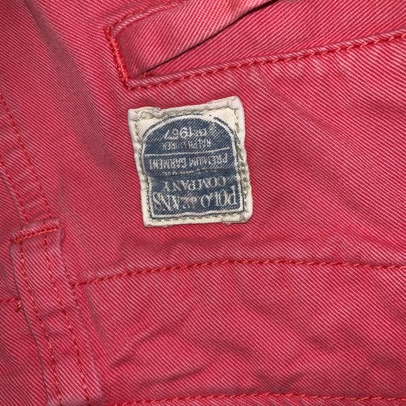 Size 36 Red/Salmon Polo Khakis. Very Comfortable - Picture 5 of 5